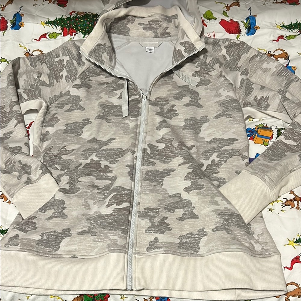 Women’s Athleta Camouflage Zip-Up Hoodie